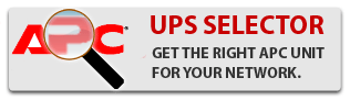 UPS Selector - Ge the right APC Unit for your Network. Click here