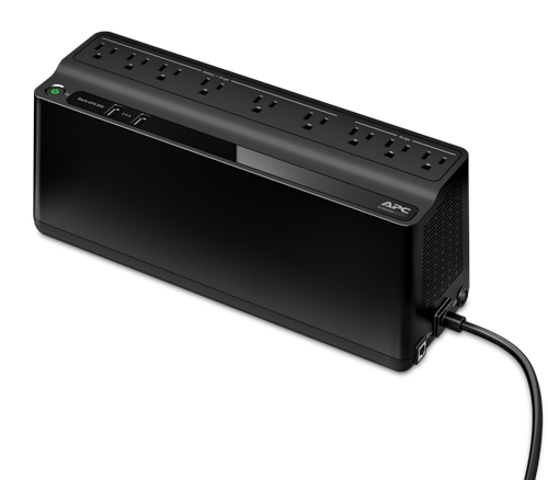 APC Back-UPS BE850G2, 850VA, 2 USB charging ports, 120V