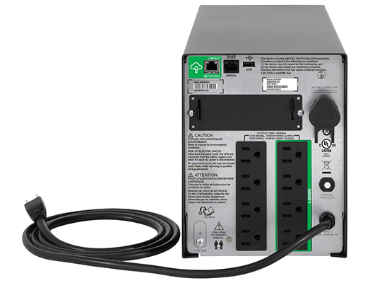APC Smart-UPS 1500VA LCD 120V Rear